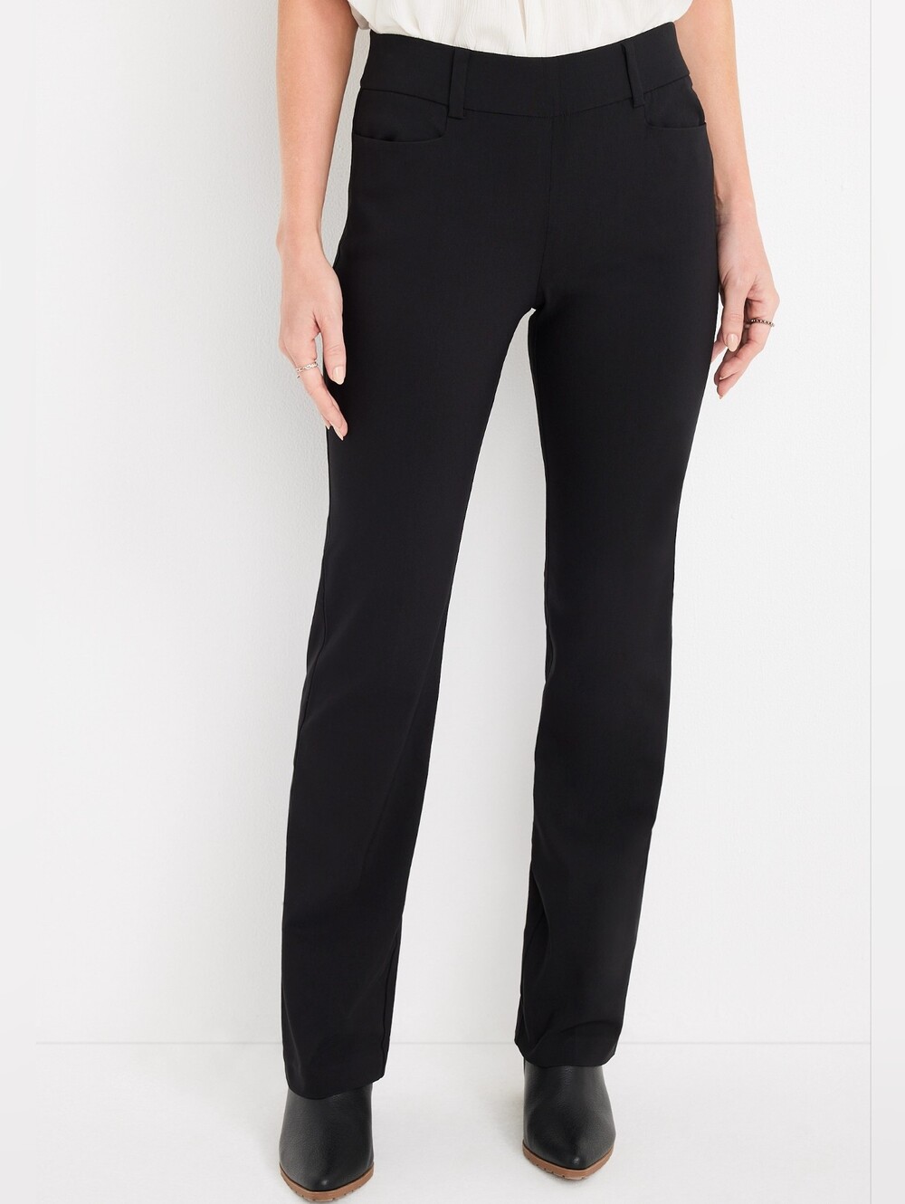 *Like New* Maurices Bengaline Mid Rise Bootcut Pants